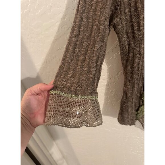 Pretty Angel Y2K Hippie Chic Grunge Lace Top - Picture 3 of 9